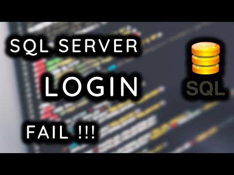 SQL Server - Error 18456 Solución - Logeo fallido