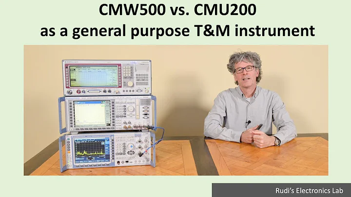 Rel #63 CMW500 vs. CMU200 as a general-purpose T&M instrument