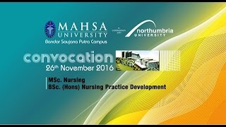 Mahsa convocation Northumbira 26th Nov 2016 Afternoon live