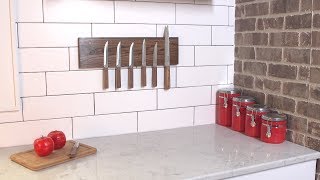 Magnetic Knife Rack - Make It With Menards