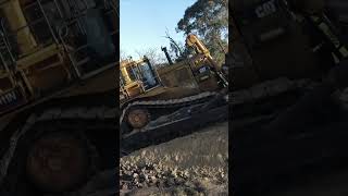 D11 Digging a BIG Hole! #bulldozer #d11 #shorts