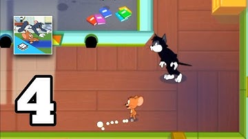 Tom & Jerry mouse maze - Gameplay Walkthrough part 4 - 3 Cat