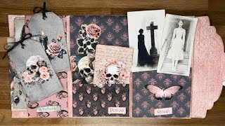Pink Gothic Folio Kit