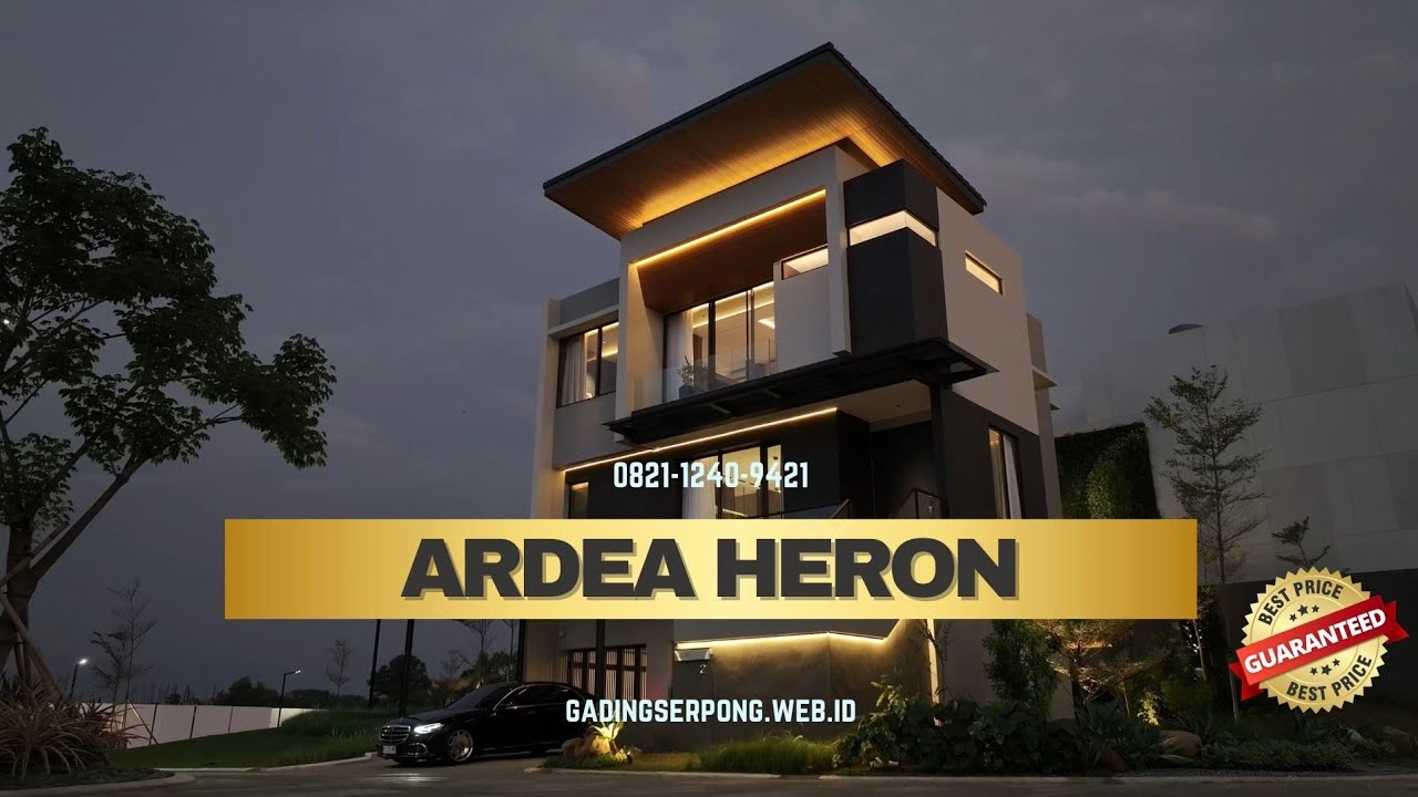 Ardea Heron - 3 Lantai Mulai 5,5M an