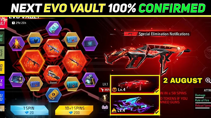 Next Evo Vault Event Cobra Mp40 + Ak47 | Evo Bundle Return Date | Free Fire New Event | Ff New Event