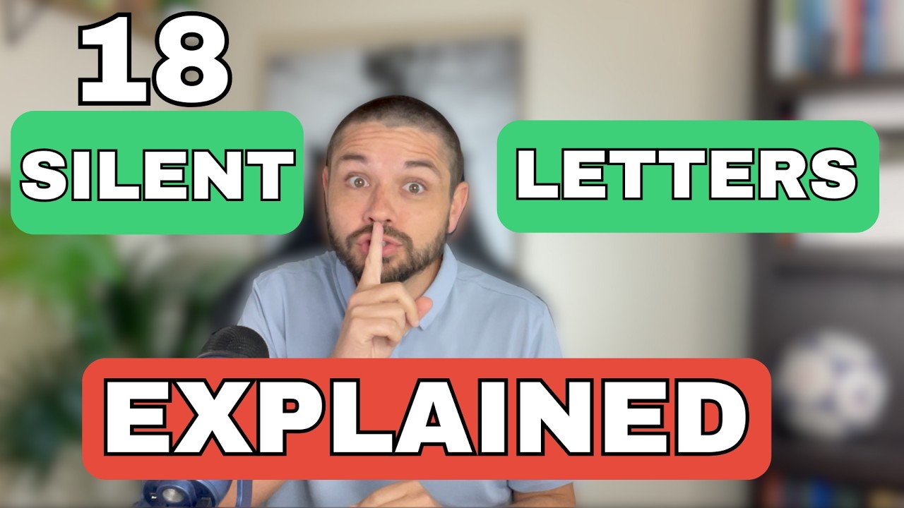 Less Letters 18 Silent Letters That Make You Sound Less Fluent (Learn Them Now ...
