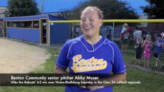 Benton beats Vinton-Shellsburg in 3A softball regional