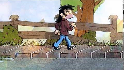 2D Character Walk Cycle w/ Parallax