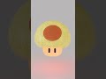 3D Гриб из Марио | Mario Bros #shorts #short