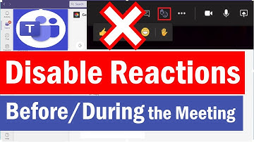 How to Disable Live Reactions in Teams Meeting | Disable Live Reactions before & during the Meeting