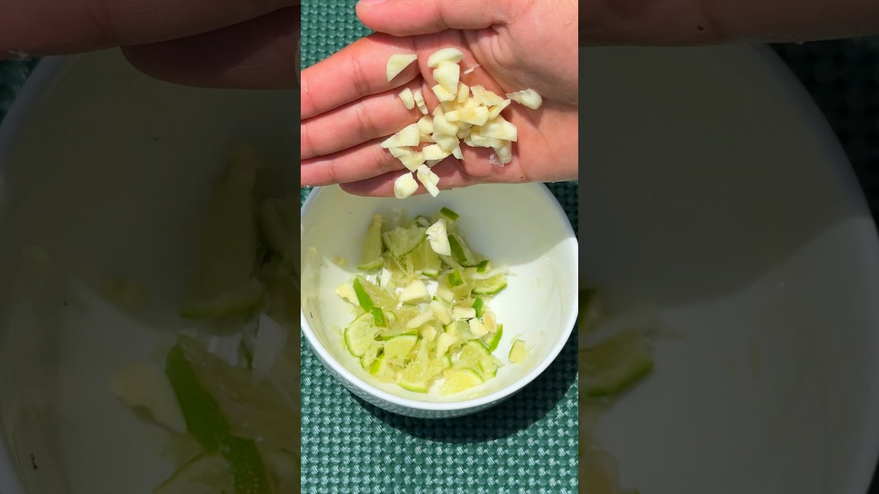 Como eliminar hongos con el ajo y el limon #plantas #short #jardin