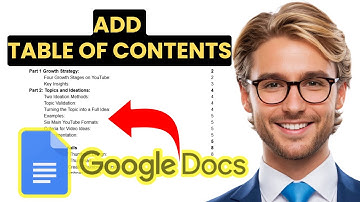 How To Make Table Of Contents In Google Docs (2025)