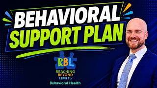 Behavioral Support Plan Training
