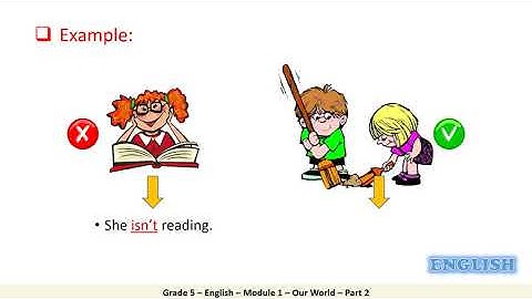 Grade 5 English Module 1 Our world Part 2
