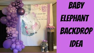 DIY Baby Shower Decorations | Baby Shower Ideas | Balloon Decorations Ideas | Elephant Baby Shower