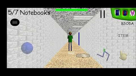 Baldi Was Alone Chapter 1 Mod Menu 1.4.3 Android Port