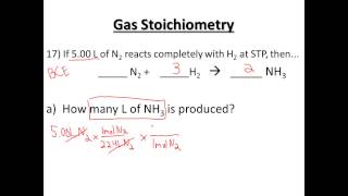 Chemistry 13.3 gas Stoichiometry N34 Hc Gas Stoichiometry