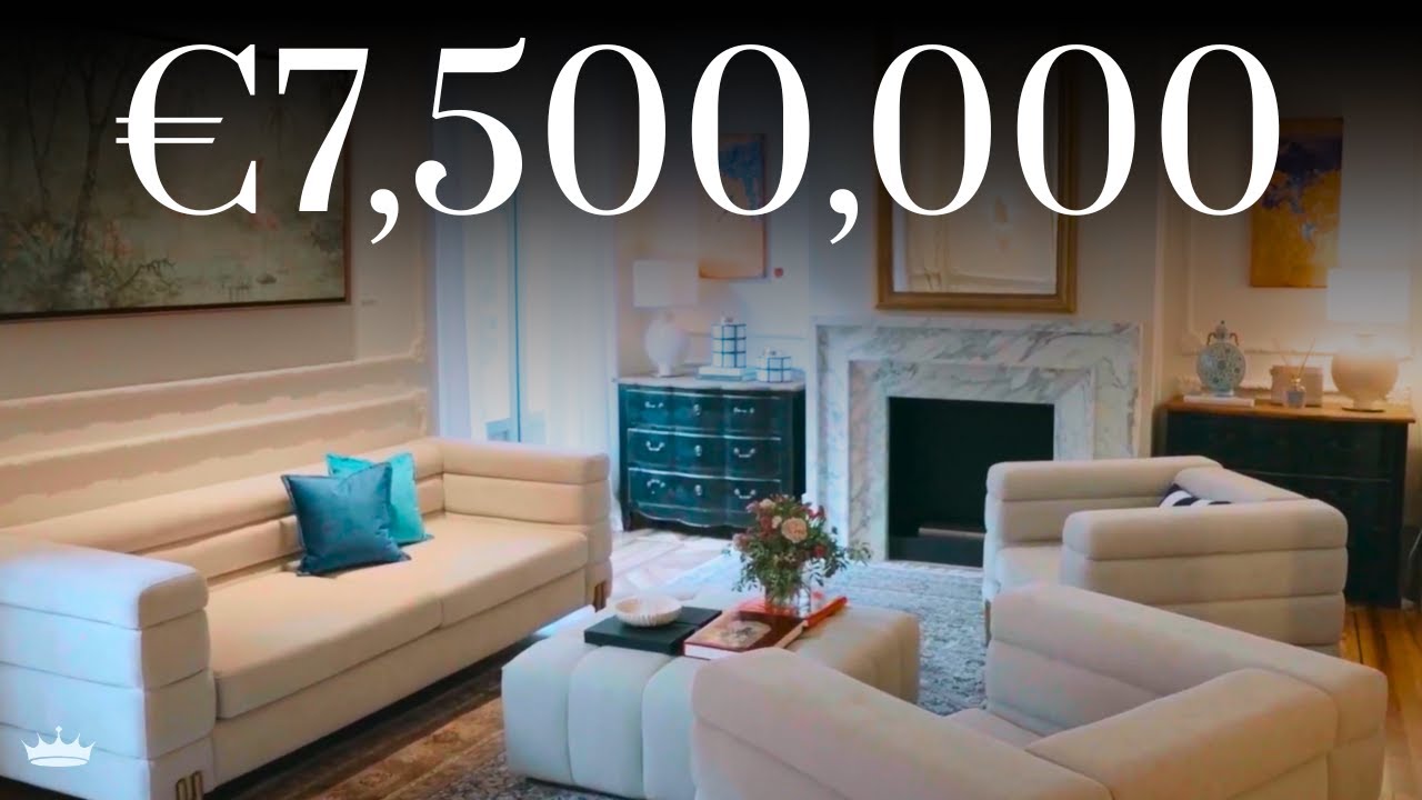 Роскошные апартаменты стоимостью 7,5 миллионов евро в районе Саламанка в Мадриде 🇪🇸