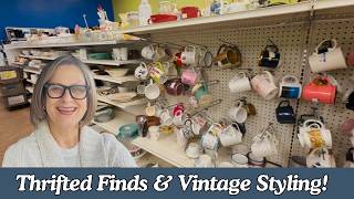 Thrift Trip & Vintage Home Decor Styling