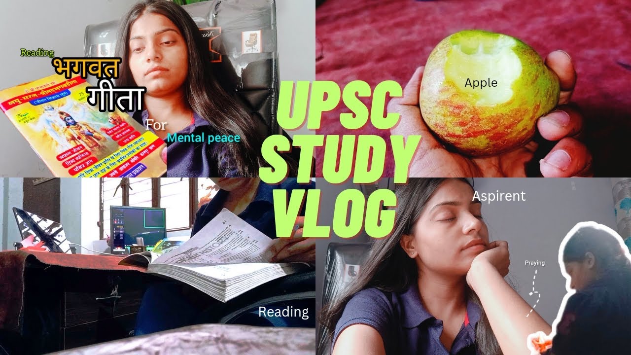 Daily study routine vlog📚 preparing for UPSC exam🎯IAS aspirant Solving ...