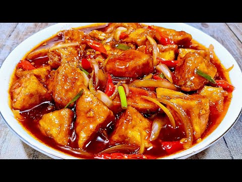 Masakan Tahu Pedas Manis
