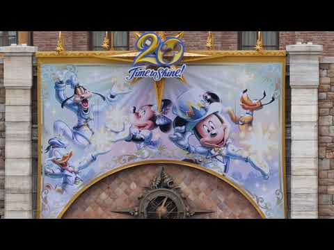 Time To Shine : 東京ディズニーシー20周年 エントランス飾りつけ