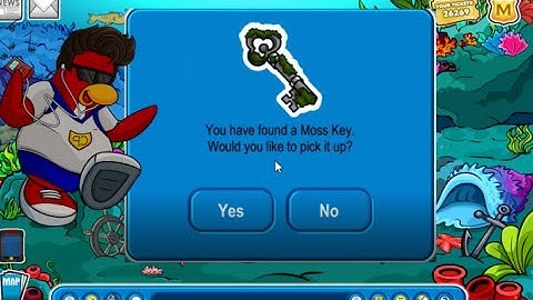Club Penguin Rewritten: How to get the key to the underwater room!
