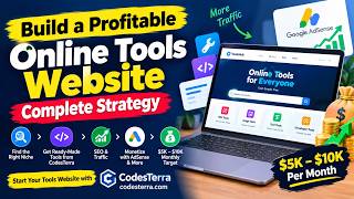 Build a Tool Website & Earn $5,000–$10,000/Month | Complete Strategy