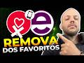 Como REMOVER um PRODUTO aos FAVORITOS no ENJOEI no TELEFONE