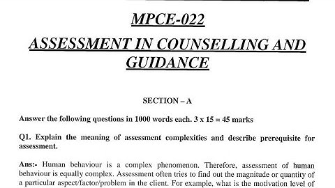 MPCE  022 solved Assignment 2021-22| MPCE 022 ignou solved  Assignment 22| MA in psychology 2021-22