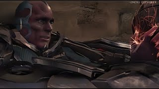 Avengers Age Of Ultron Vision Vs Ultron Fight & Flying Sokovia Scene In Hindi