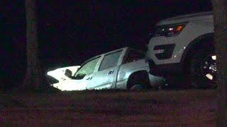 Driver ejected, killed in crash north of Baytown | Raw scene video