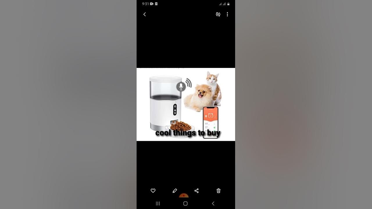 Peteme Smart pet Feeder Best Automatic Cat Feeder Cool Things To Buy