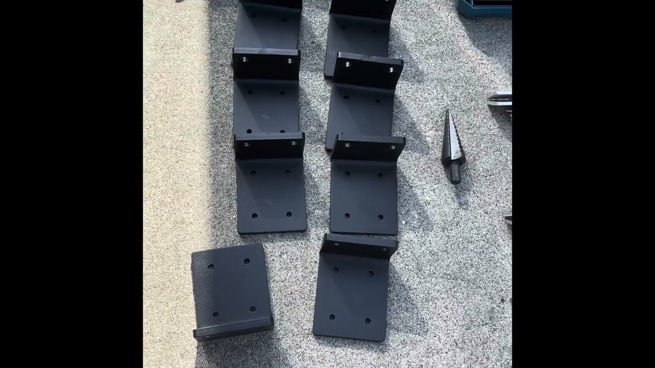 Installing truck bed rack on Ram with Ram Box. Kayak rack, ladder rack Dodge Ram