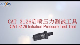 CAT 3126 initiation pressure test tool