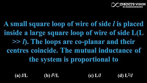 Mutual Inductance      [JEE ADVANCED 1998]