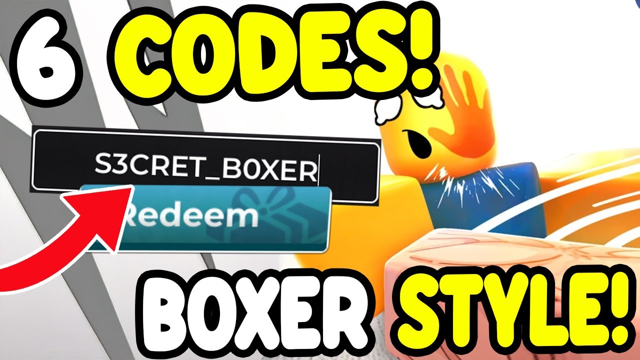 Cheat Code Boxer *BOXER STYLE* ALL WORKING BOXER STYLE UPDATE CODES FOR SLAP! ROBLOX ...