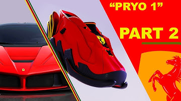 "Pyro 1" Designing Ferrari Inspired Sneakers : Part 2 Modeling (Blender3d)