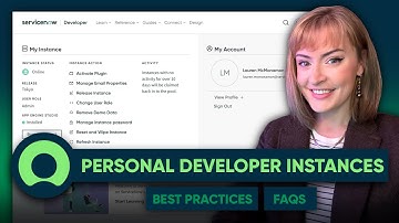 Your Guide to ServiceNow Personal Developer Instances (PDI) 📖