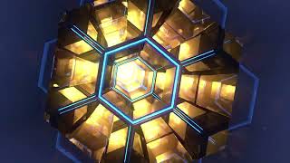 Hi-Tech Tunnel Background 4K VJ Loop Video | No Copyright Motion Background Video