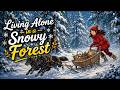 Quiet Winter Forest Life ❄️🐕 Snowy Trails, Warm Stew & Cozy Cabin Nights | Relaxing Ghibli ASMR