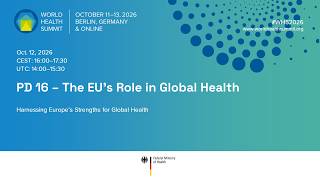 The EU’s Role in Global Health | PD 16 | WHS 2026