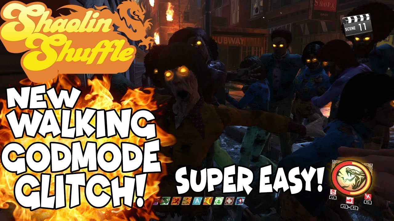 Shaolin Shuffle *NEW* WALKING GODMODE + UNLIMITED MELEE CHI GLITCH! Best for the Easter Egg!