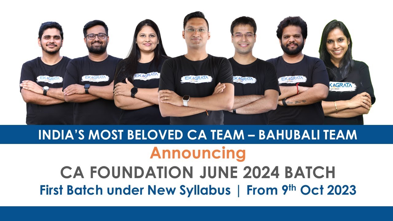 GRAND ANNOUNCEMENT - Announcing New Batch for CA Foundation June 2024 ...