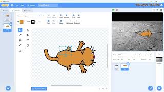 How To make the game Cat Catching Mouse in Scratch