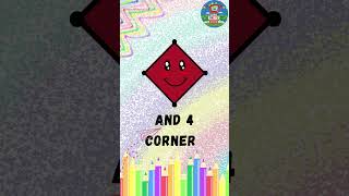 Learn Diamond ◆◆ Shape for Toddlers | Diamond Shape #shorts #diamond #shape #viral #kidsyoutube
