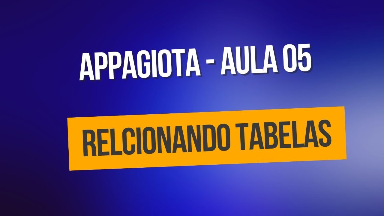 AppAgiota   Configurar e referenciar tabelas no appsheet
