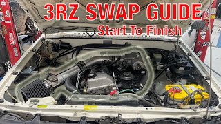 Toyota 3RZ Swap Guide  Complete Start To Finish 3RZ Swap How To. 22R to 3RZ