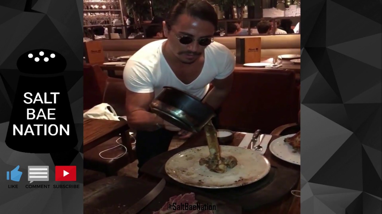 Salt Bae Best Compilation April 2017 Part 2 Nusret Steak Restaurant