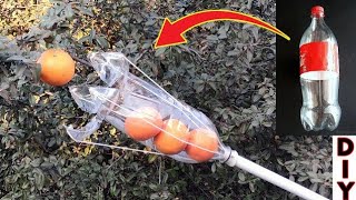 how to make fruit picker at home very easy with plastic bottle#subscribe#the discovery den